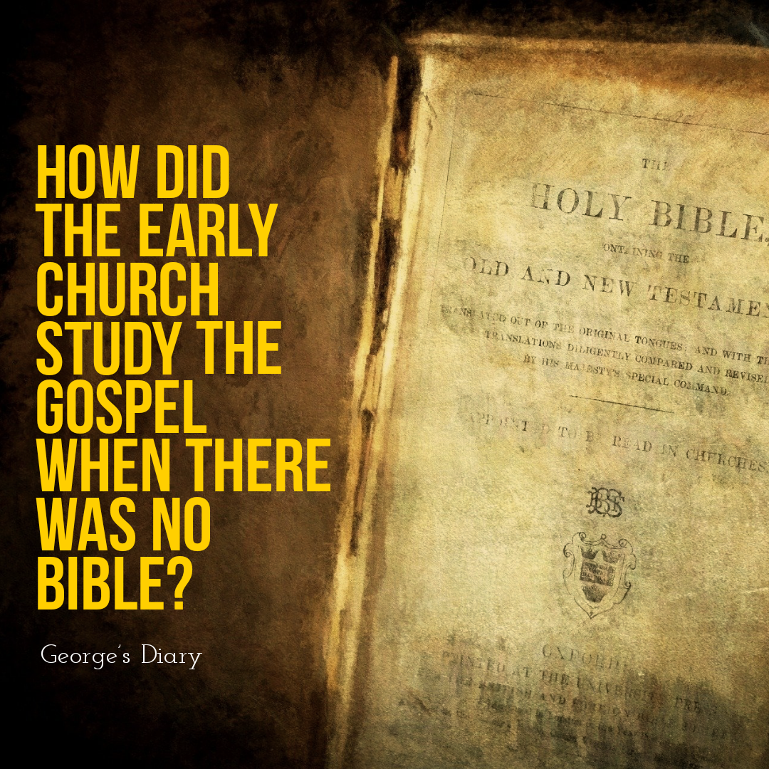 How Did Early Christians Study The Gospel When There Was No Bible? Image